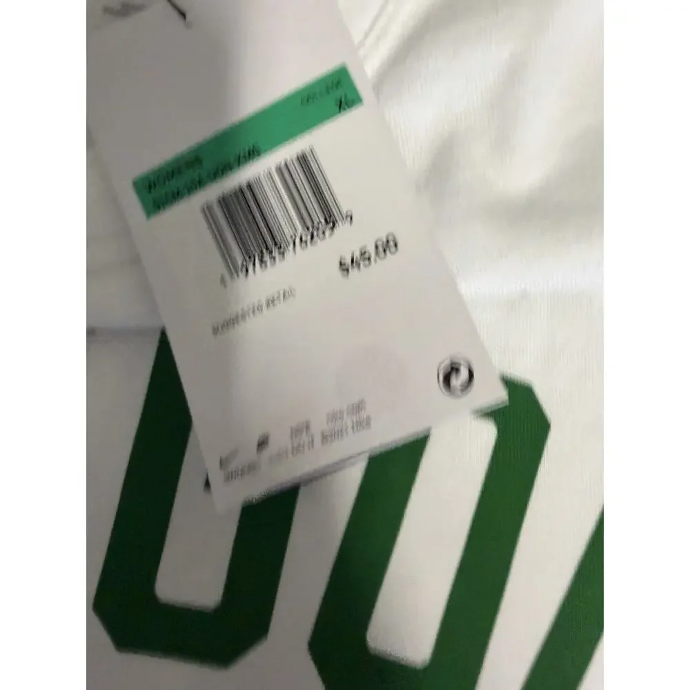 NWT Women’s Nike Oregon Ducks Oversized Tshirt XL White SS Cotton Tee - Picture 4 of 11